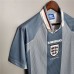 England 1996 European Cup Away Grey Soccer Jersey